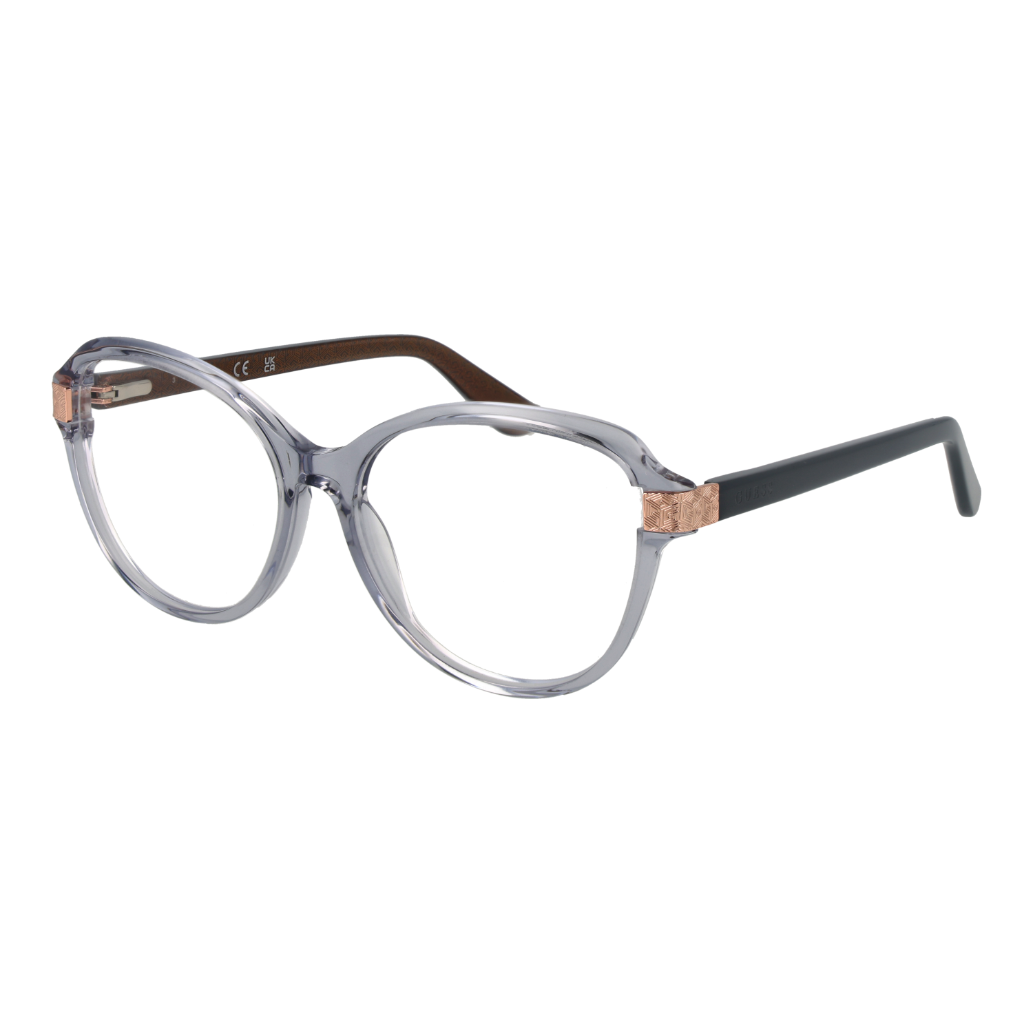 Guess Fjärilsform Glasögonbåge i Grå