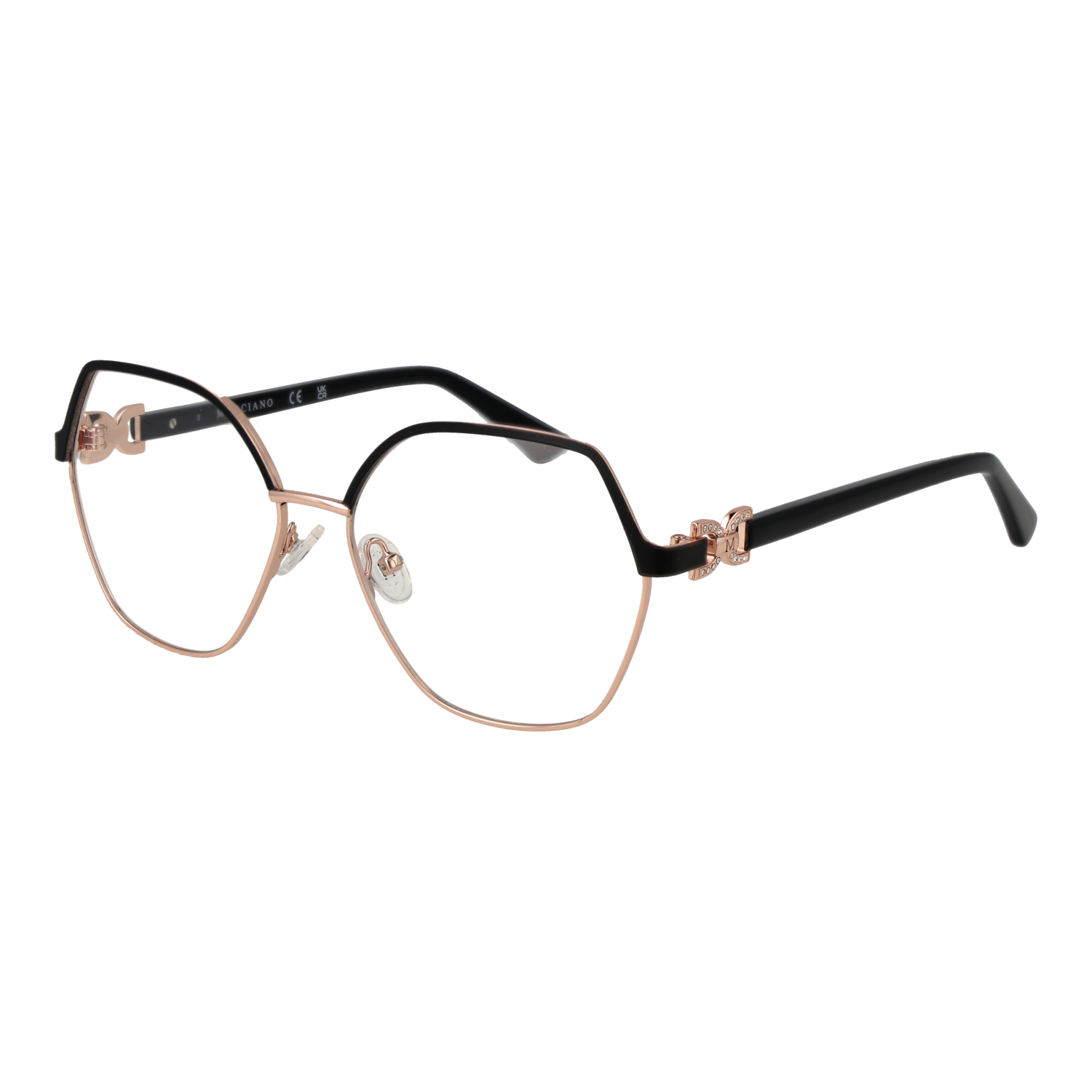 Marciano by Guess Geometrisk Glasögonbåge i Svart