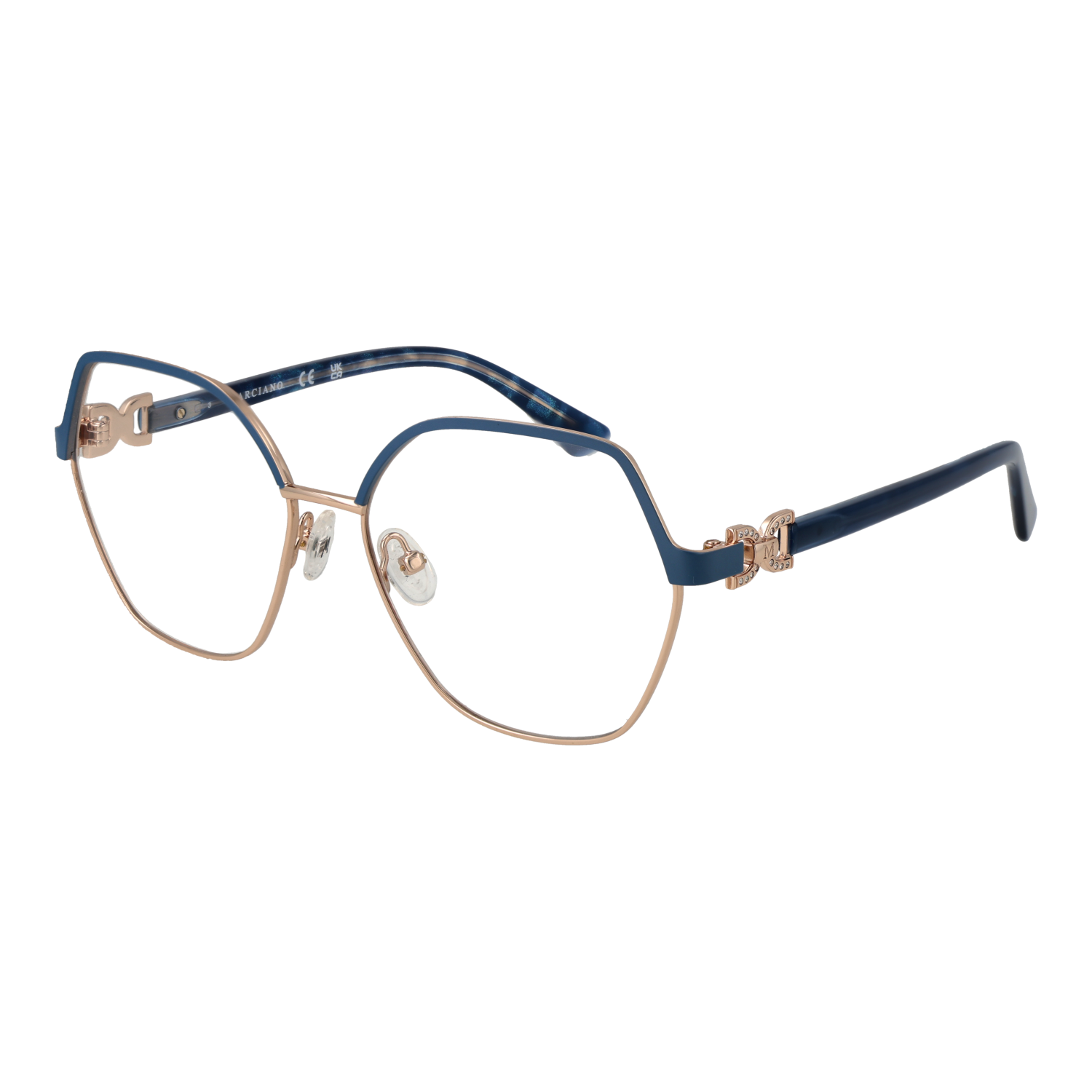 Marciano by Guess Geometrisk Glasögonbåge i Blå