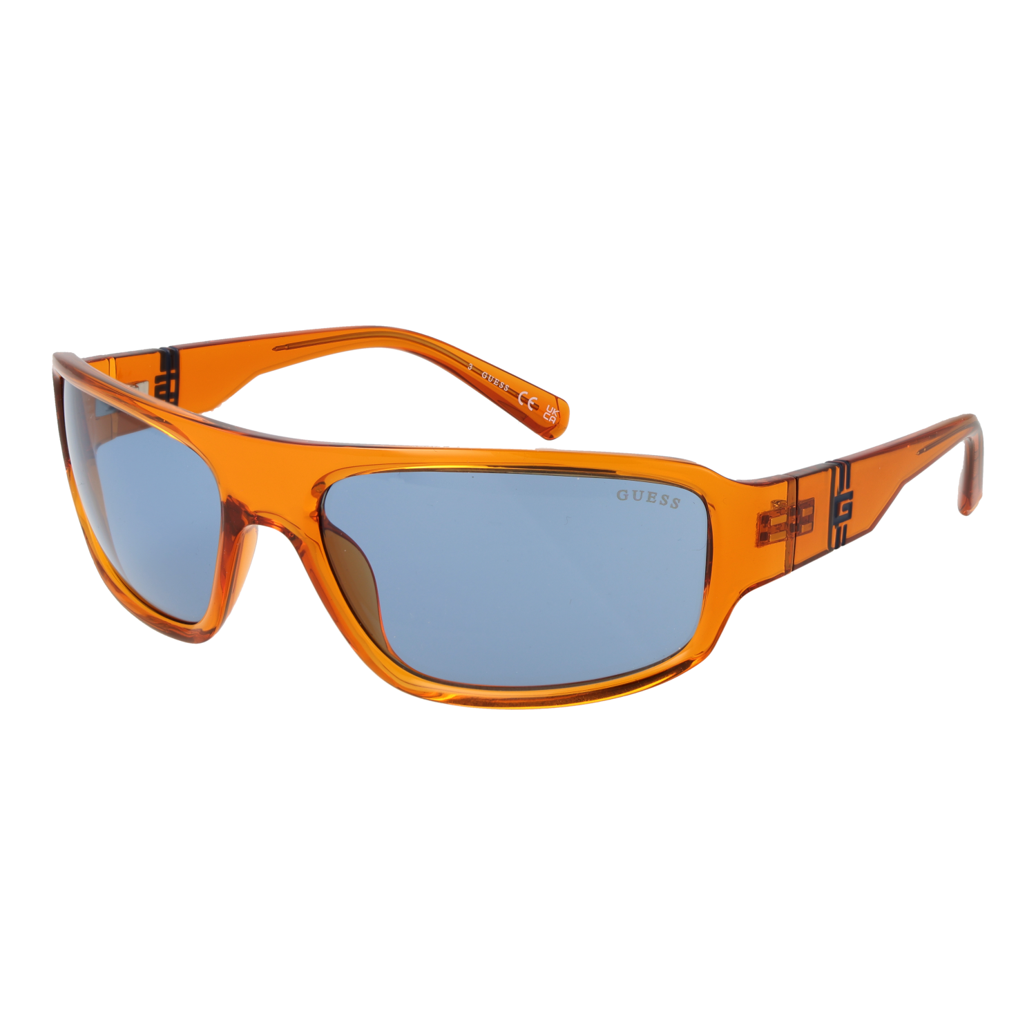 Guess Rektangulära Solglasögon i Orange