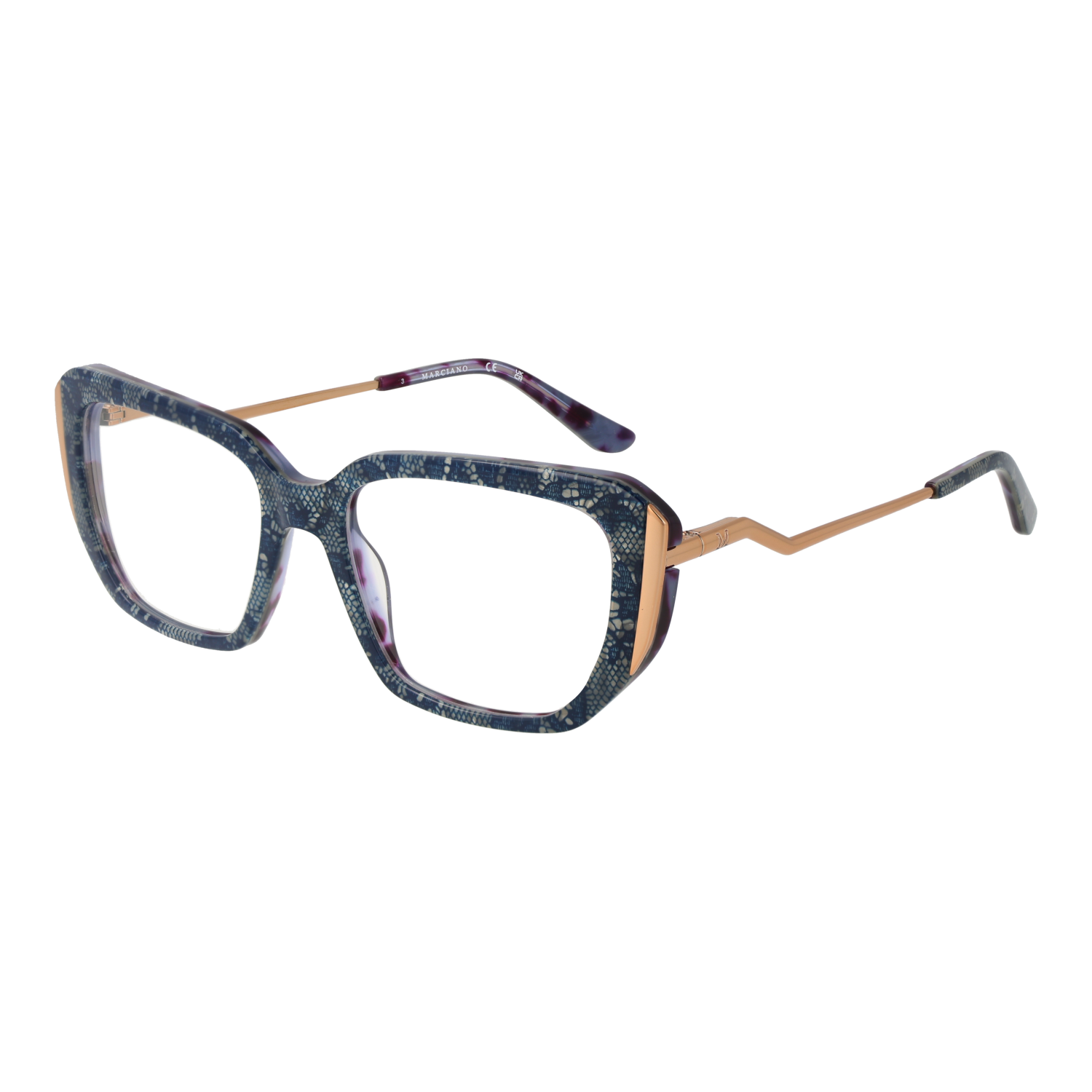 Marciano by Guess Trapezformad Glasögonbåge i Flerfärgad