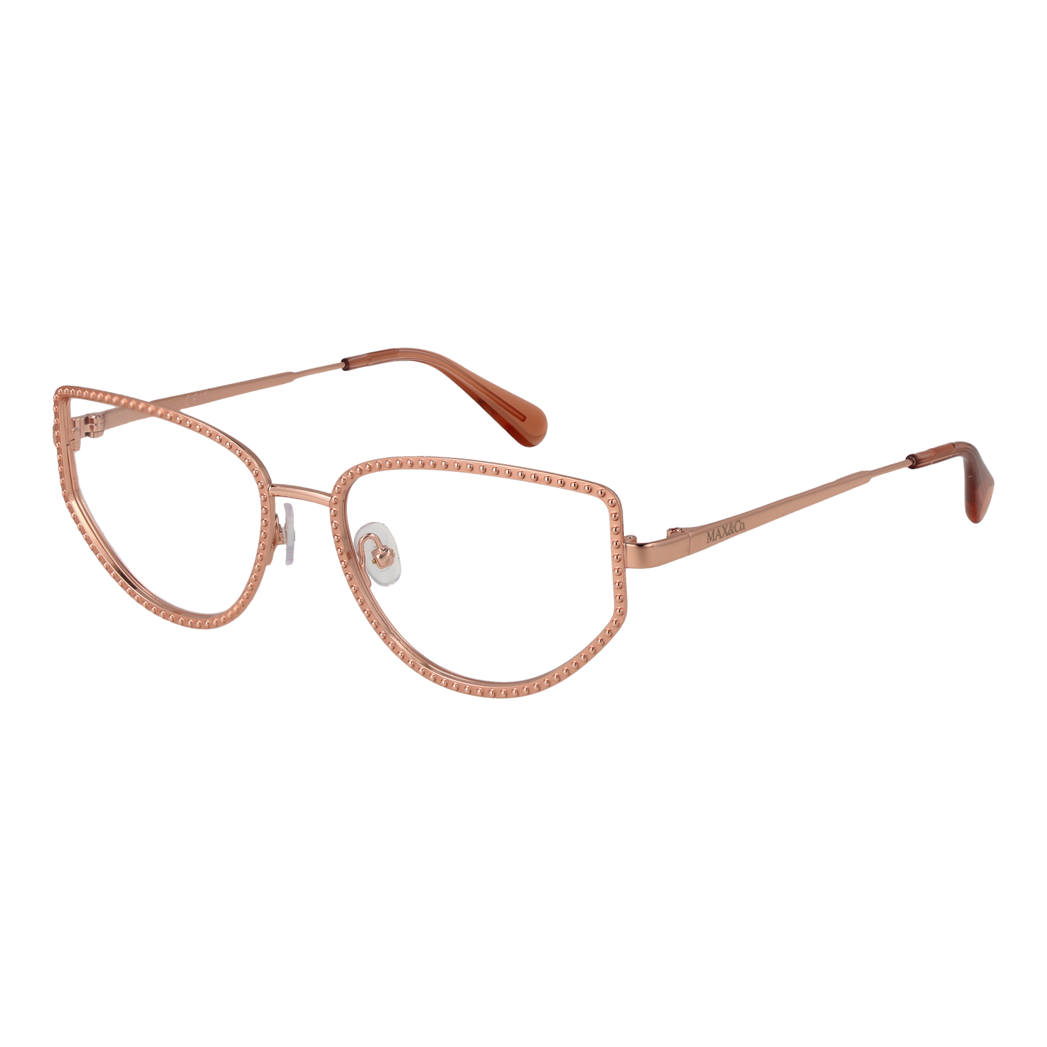Max & Co Kattöga Glasögonbåge i Roséguld