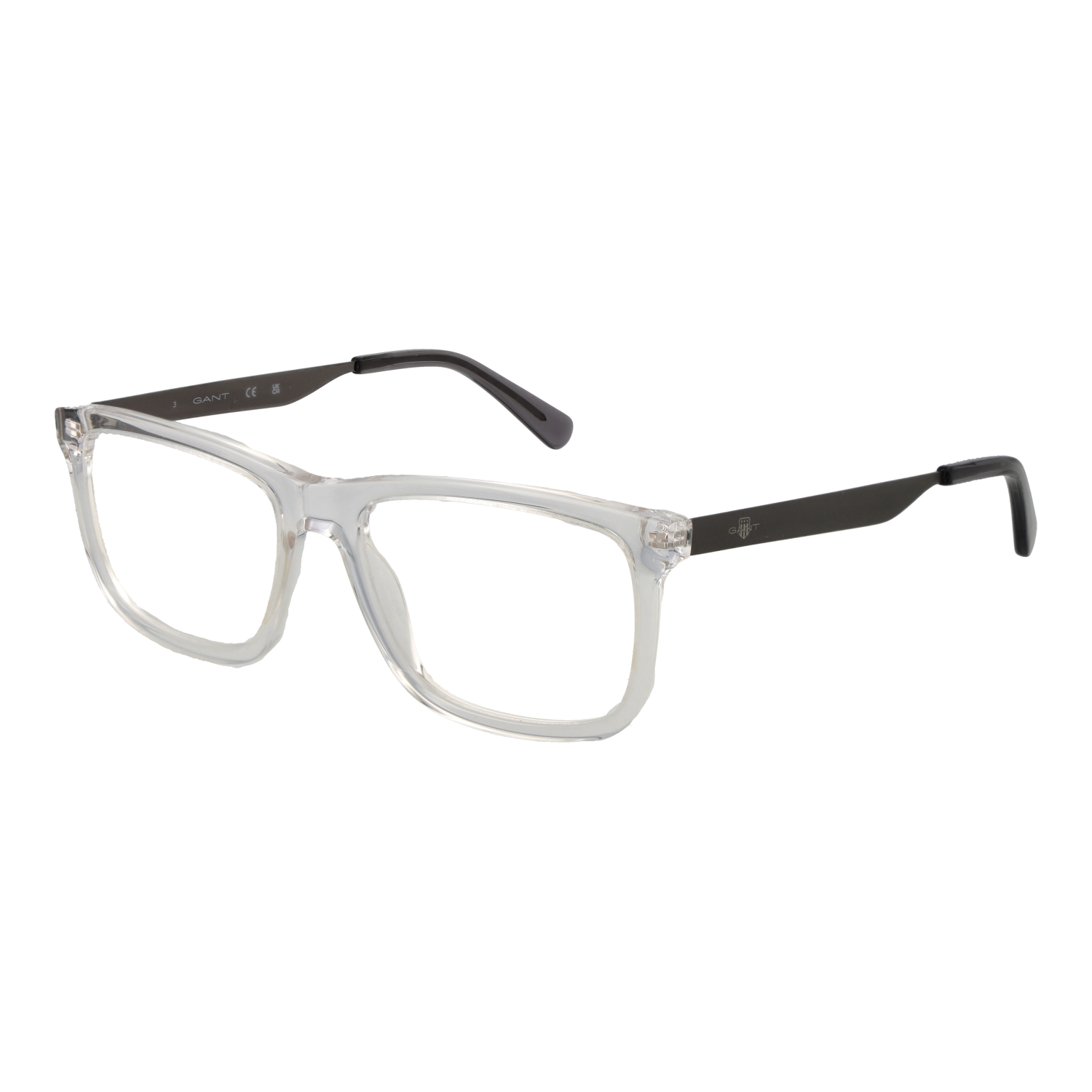Gant Rektangulär Glasögonbåge i Transparent