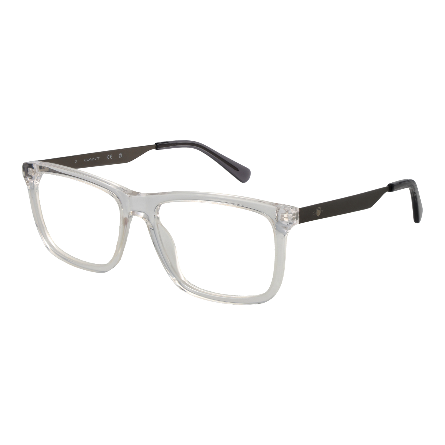 Gant Rektangulär Glasögonbåge i Transparent