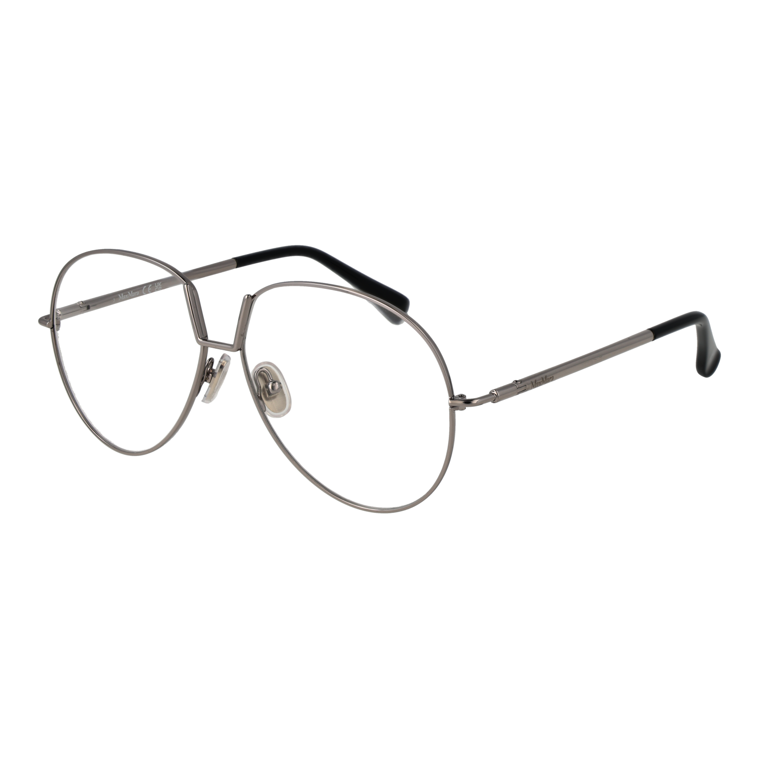 Max Mara Pilot Glasögonbåge i Silver