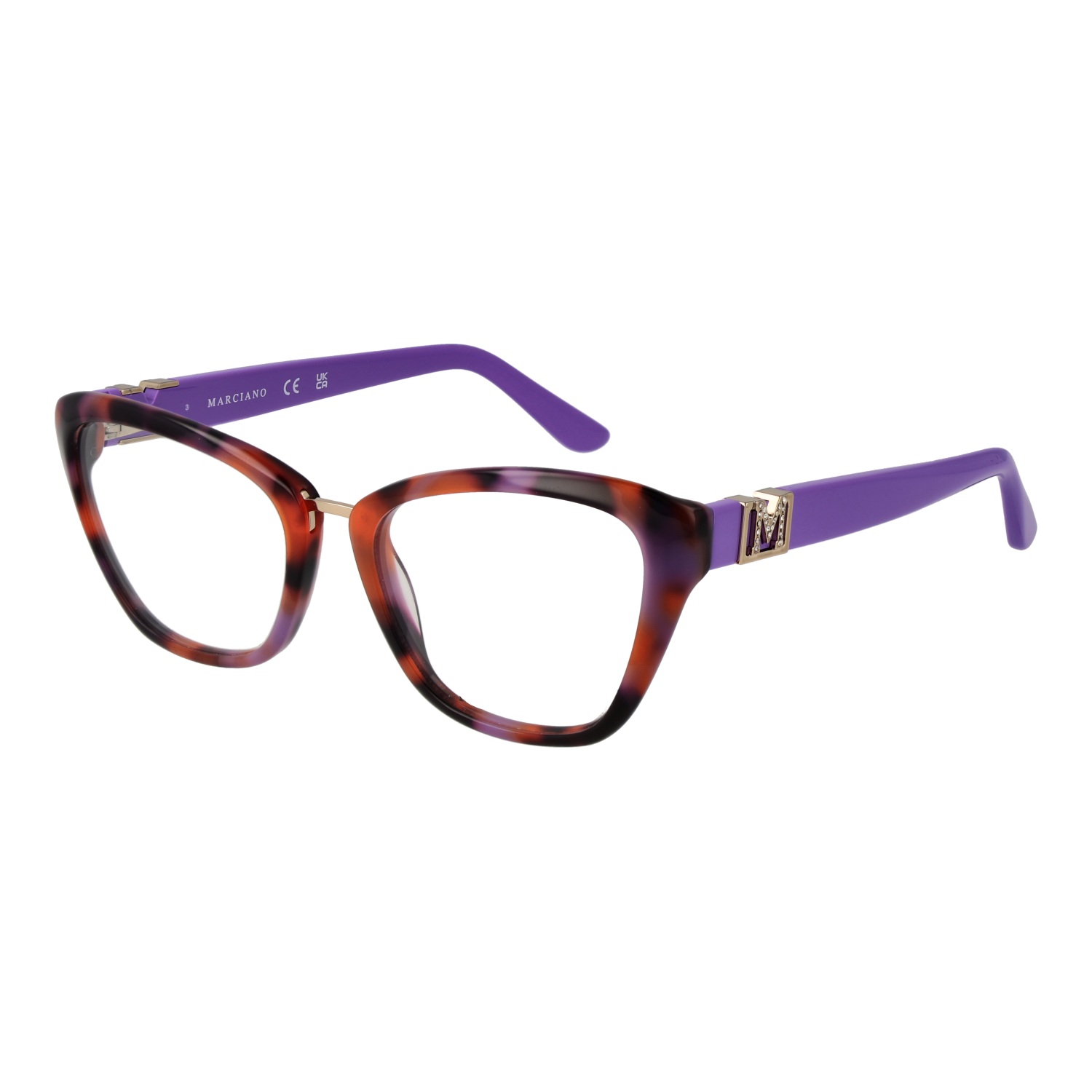 Marciano by Guess Fjärilsform Glasögonbåge i Brun