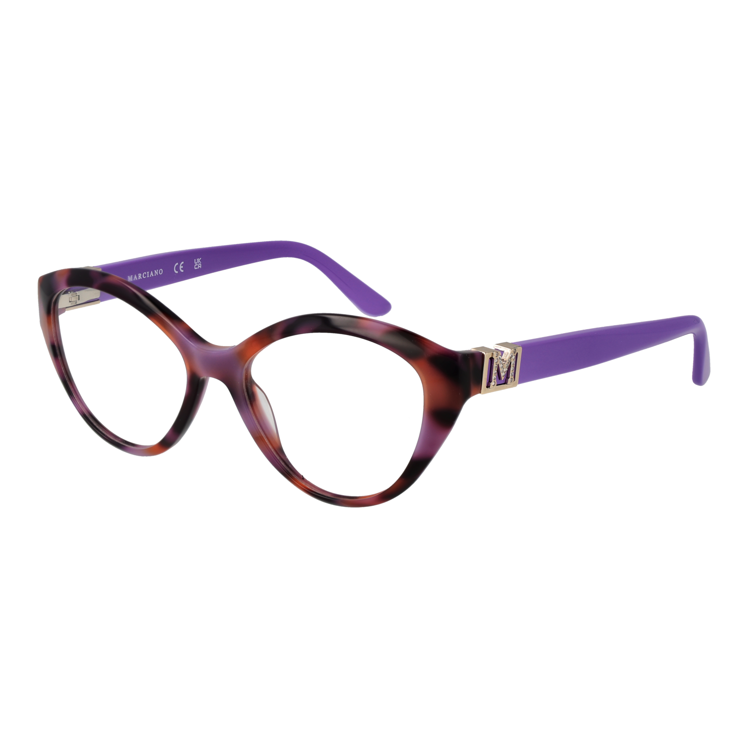 Marciano by Guess Kattöga Glasögonbåge i Lila