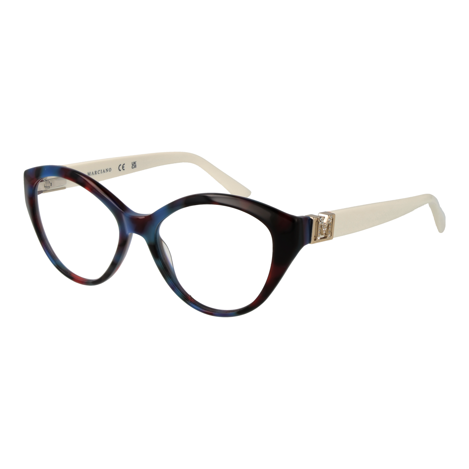 Marciano by Guess Rund Glasögonbåge i Blå