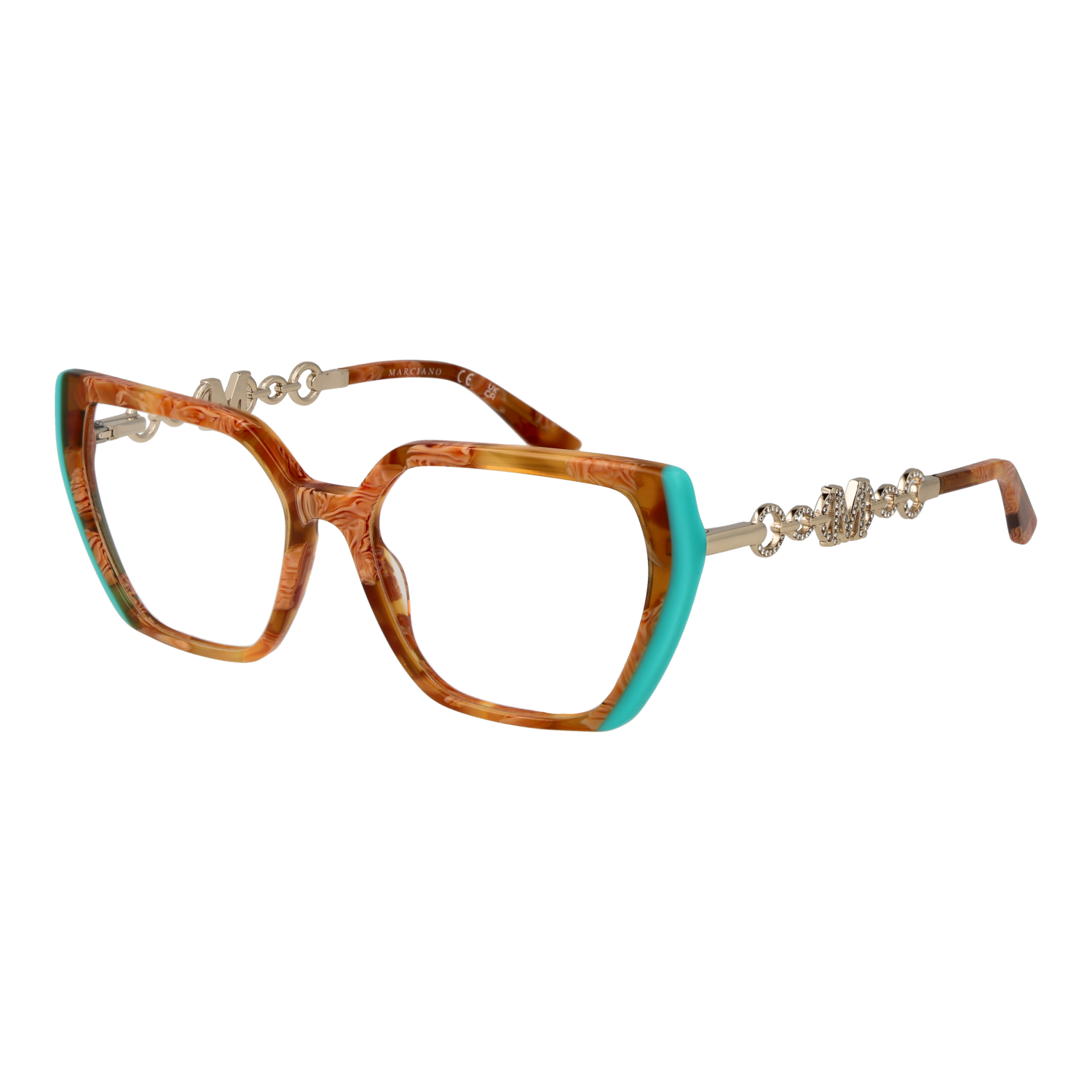 Marciano by Guess Trapezformad Glasögonbåge i Brun