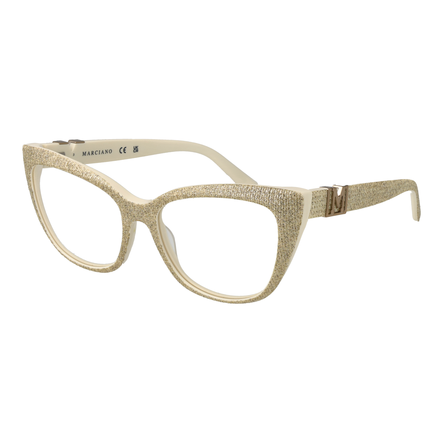 Marciano by Guess Kattöga Glasögonbåge i Guld