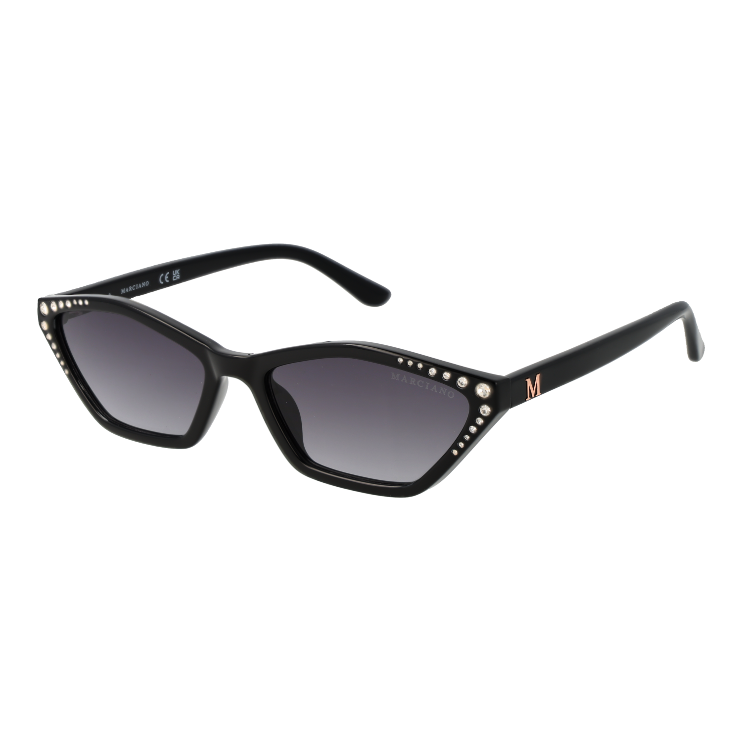 Marciano by Guess Geometrisk Solglasögon i Svart