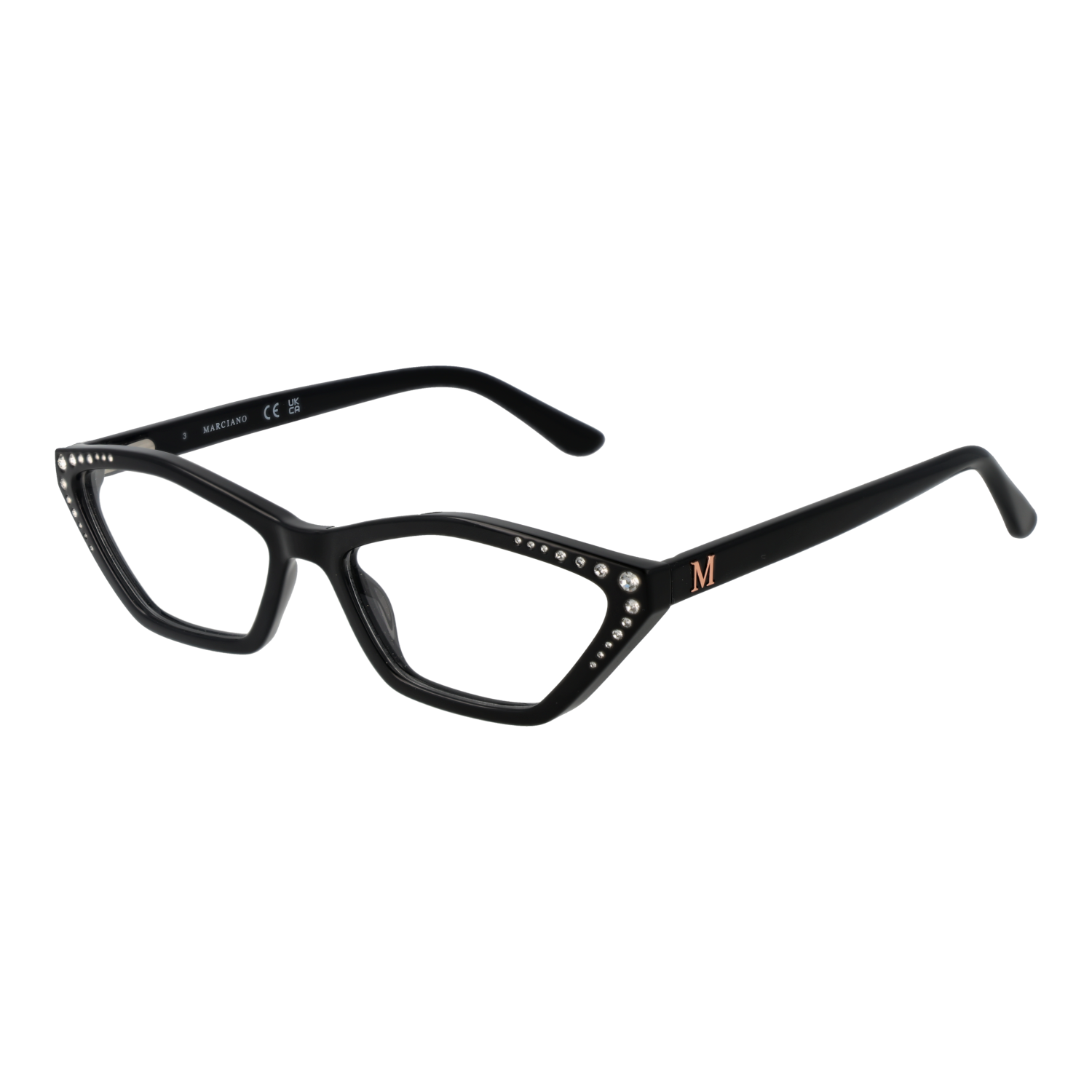 Marciano by Guess Kattöga Glasögonbåge i Svart
