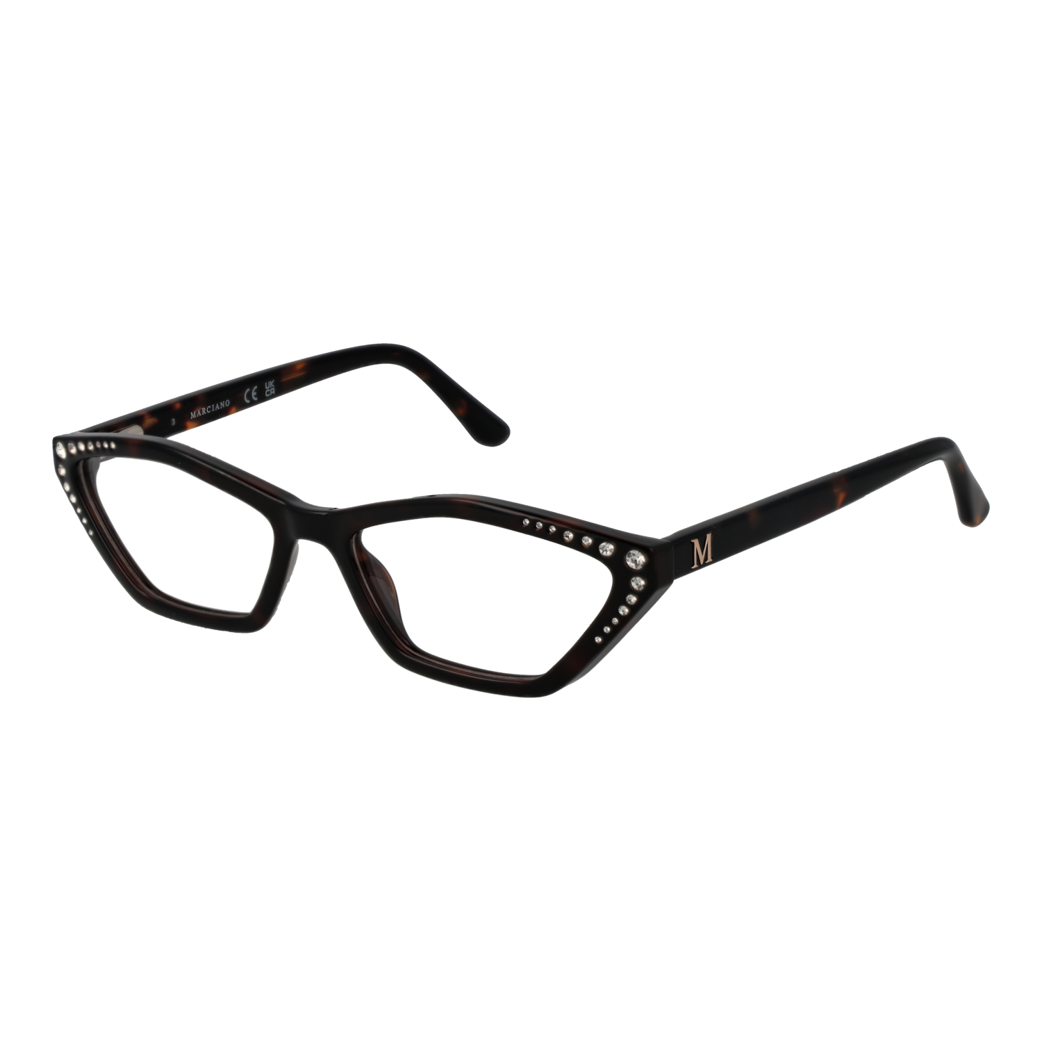 Marciano by Guess Kattöga Glasögonbåge i Brun