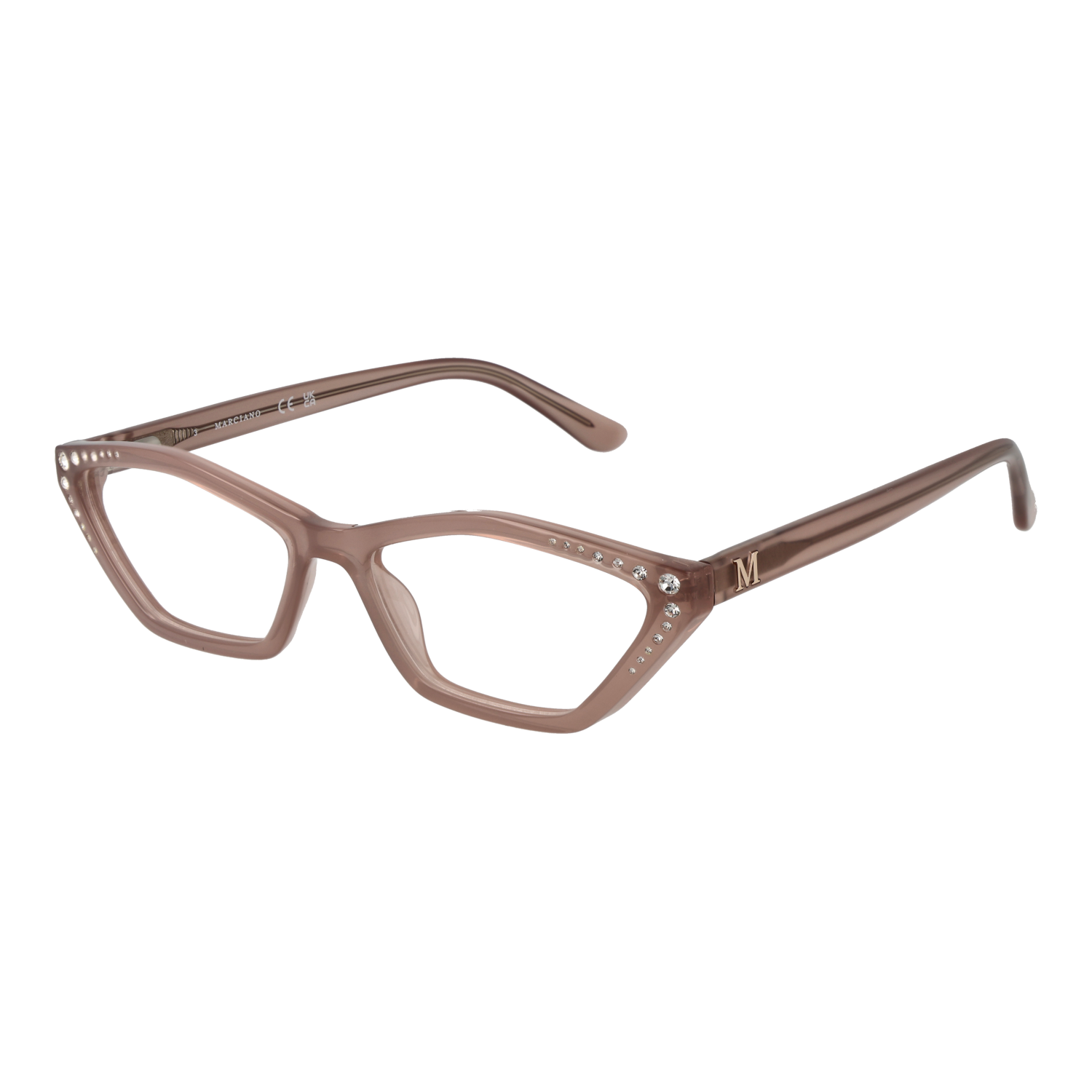 Marciano by Guess Kattöga Glasögonbåge i Beige