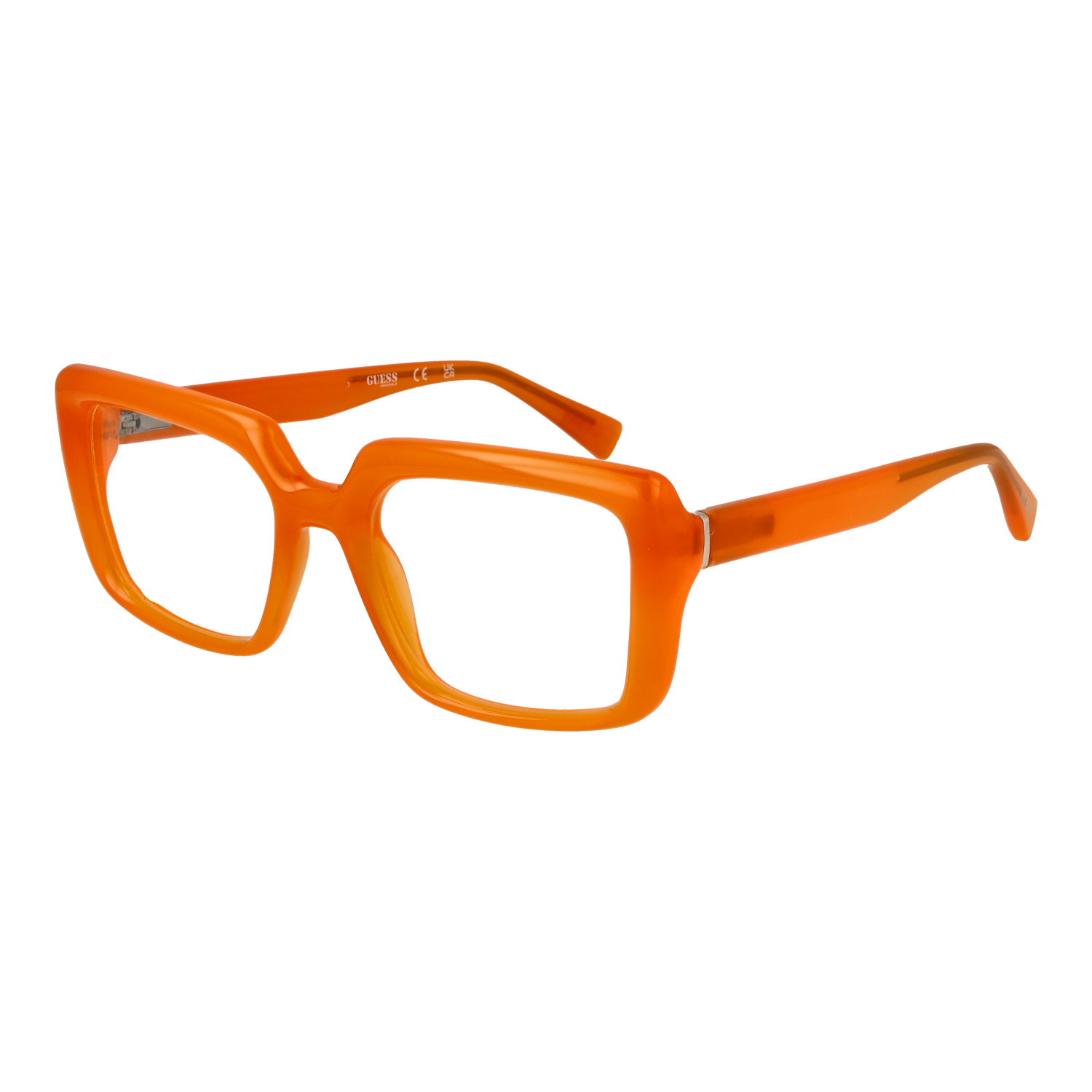 Guess Fyrkantig Glasögonbåge i Orange