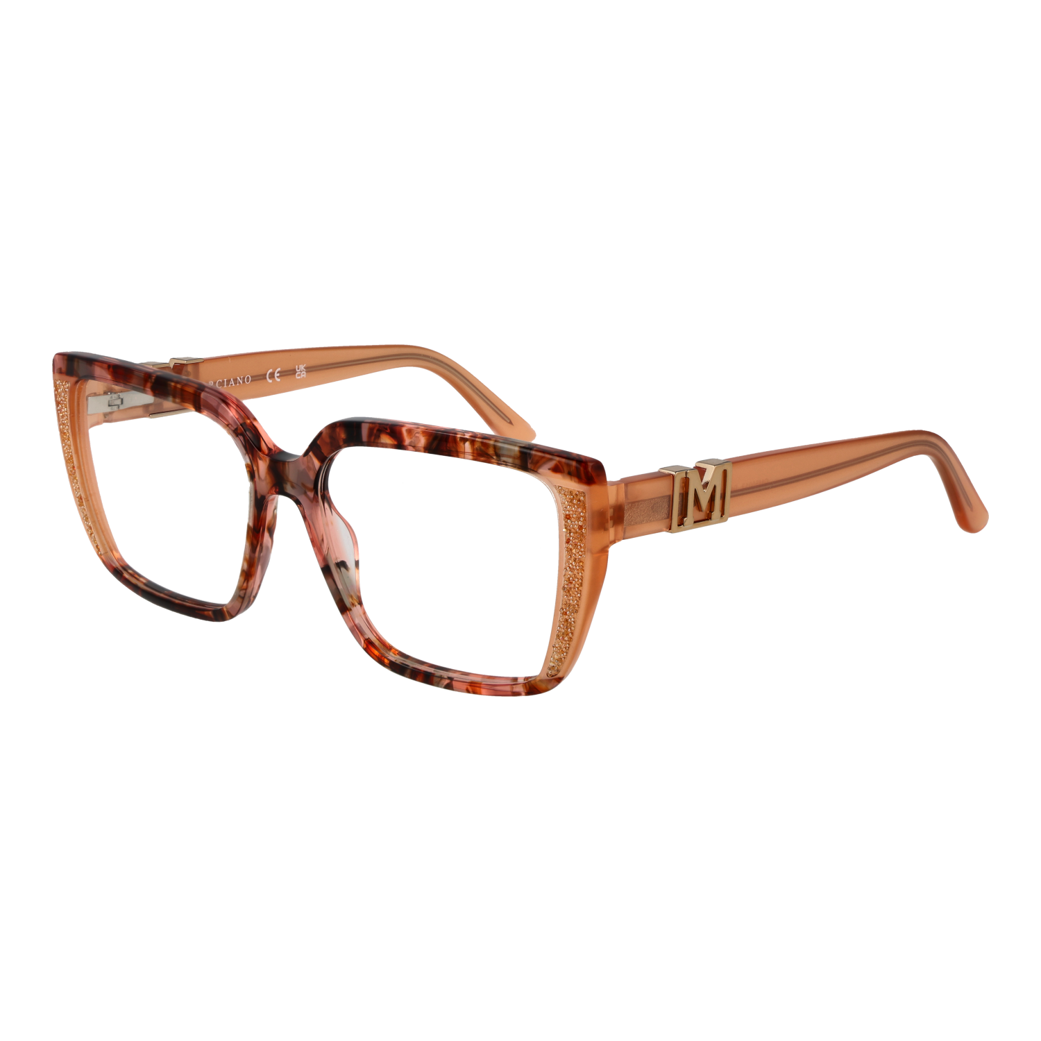 Marciano by Guess Fjärilsform Glasögonbåge i Orange