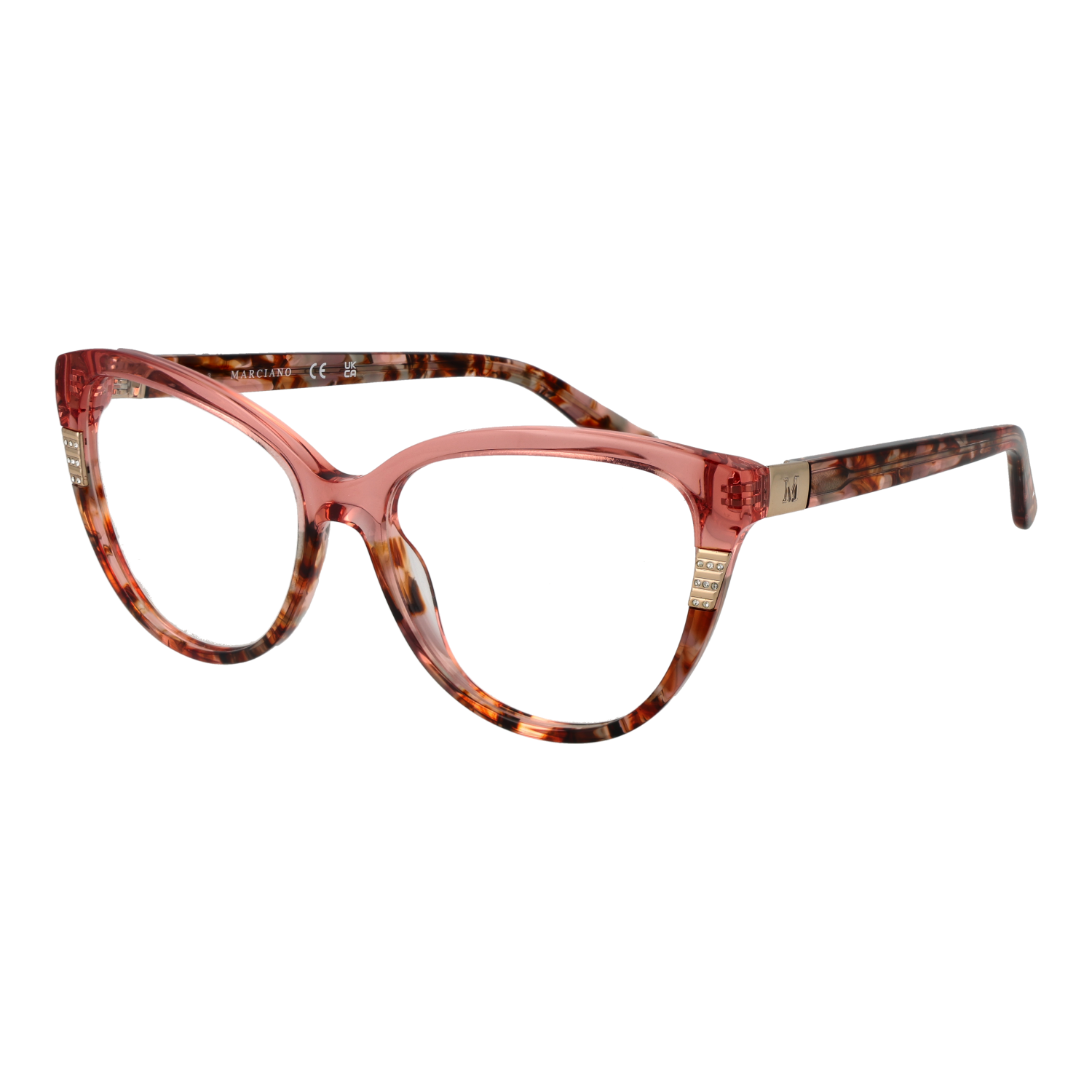 Marciano by Guess Kattöga Glasögonbåge i Ros