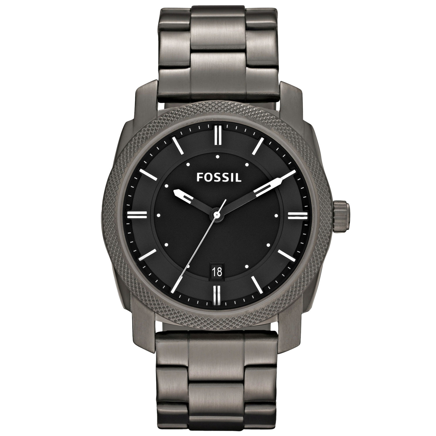 Fossil FS4774 – Kronograf Herrklocka med Svart Tavla